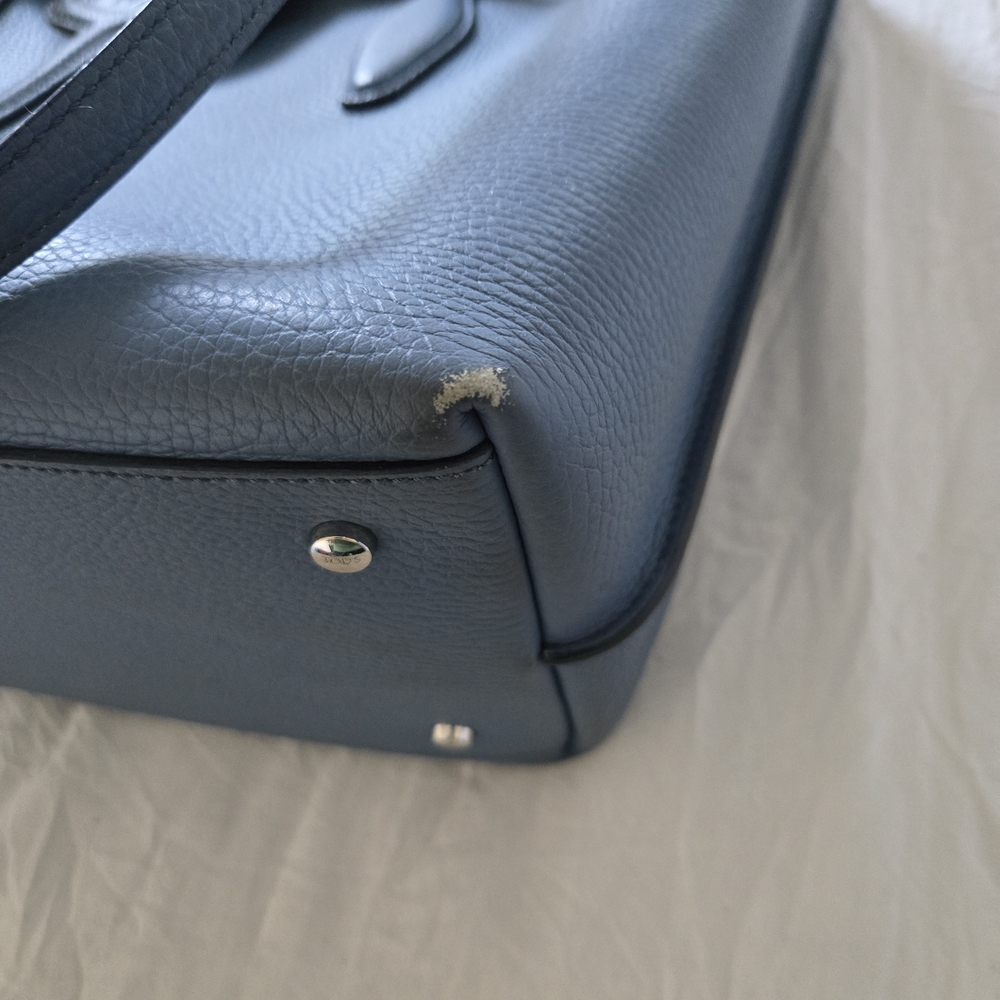 Tod's Blue Leather Women's Bag - Picture 7 of 16